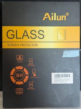 new Ailun Screen Protector iPad 9th 8th 7th [2 Pack] 10.2 Inch Tempered Glass